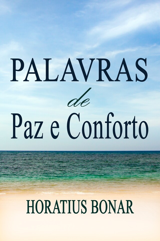 Book cover for Palavras de Paz e Conforto