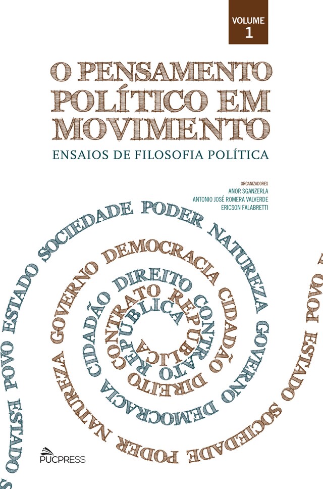 Couverture de livre pour O pensamento político em movimento