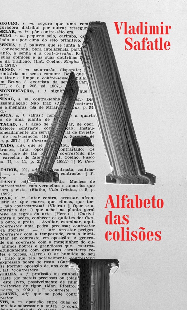 Copertina del libro per Alfabeto das colisões