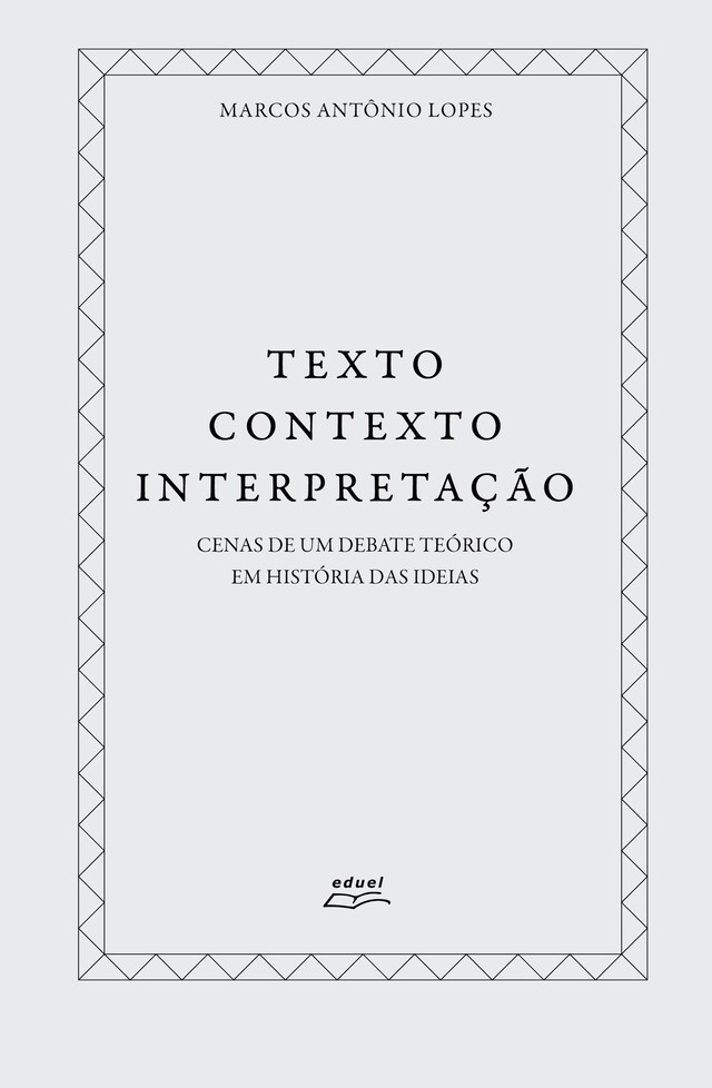 Copertina del libro per Texto, contexto, interpretação