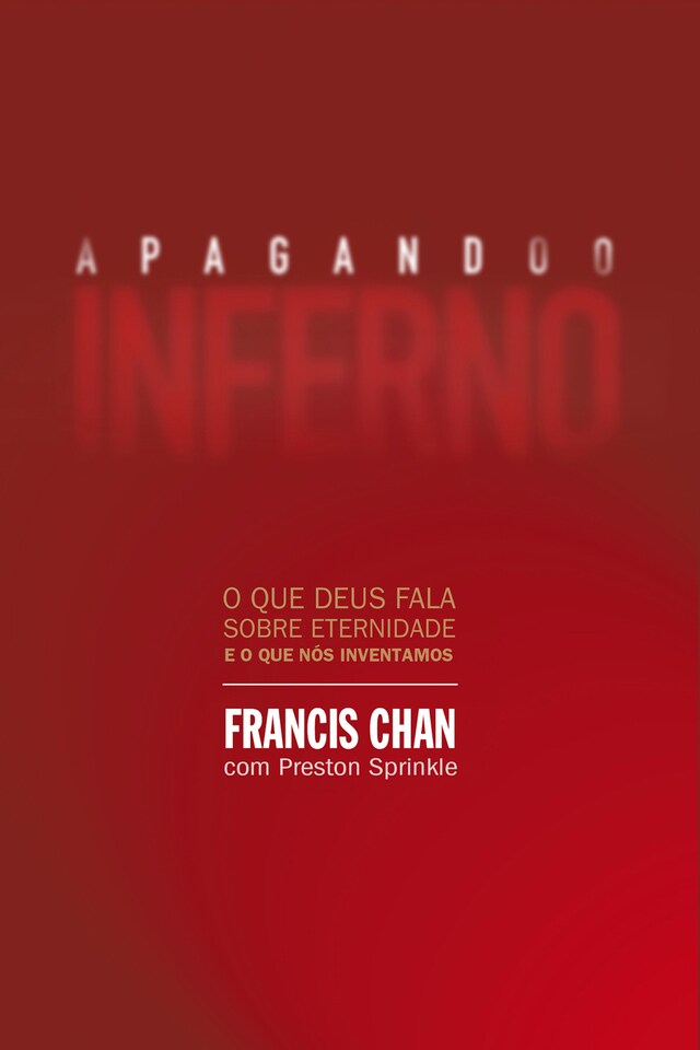 Buchcover für Apagando o inferno