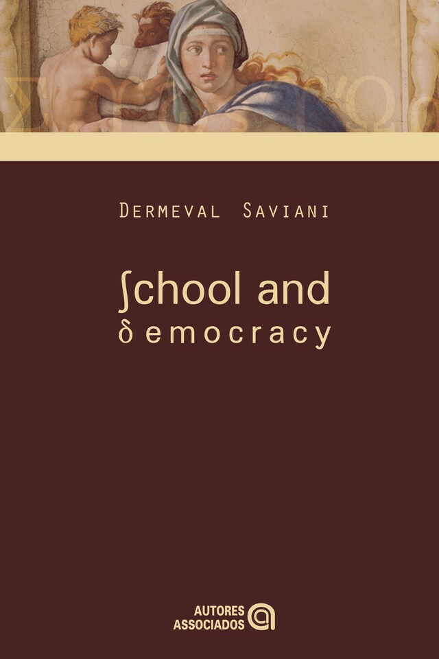 Book cover for School and democracy