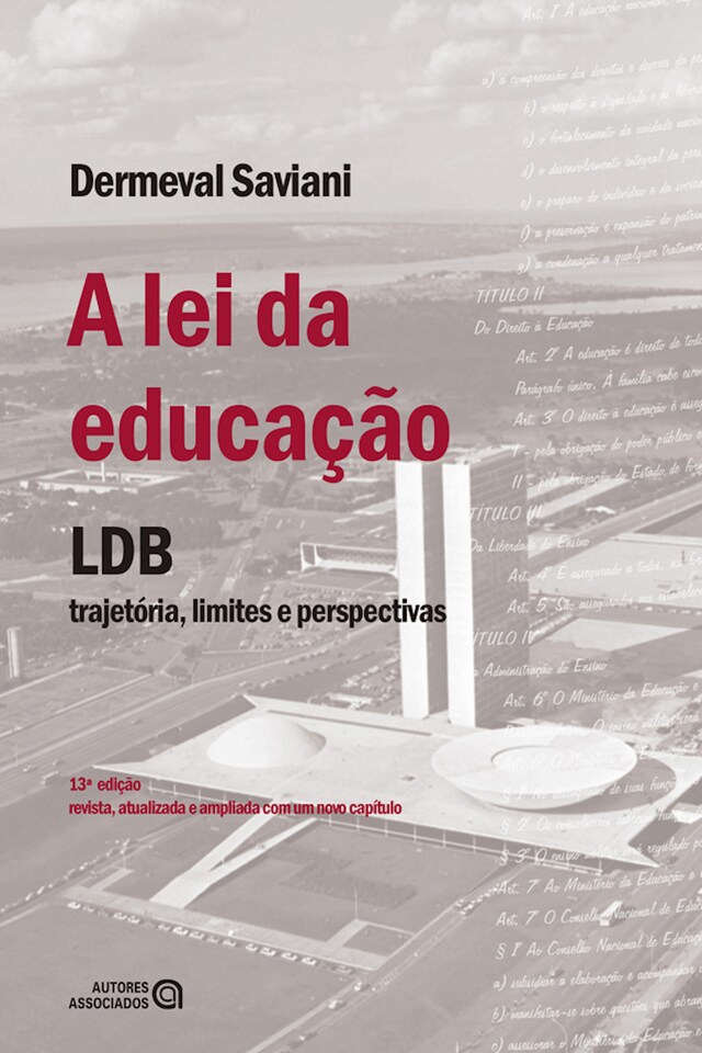 Copertina del libro per A lei da educação