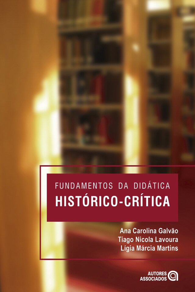 Kirjankansi teokselle Fundamentos da didática histórico-crítica