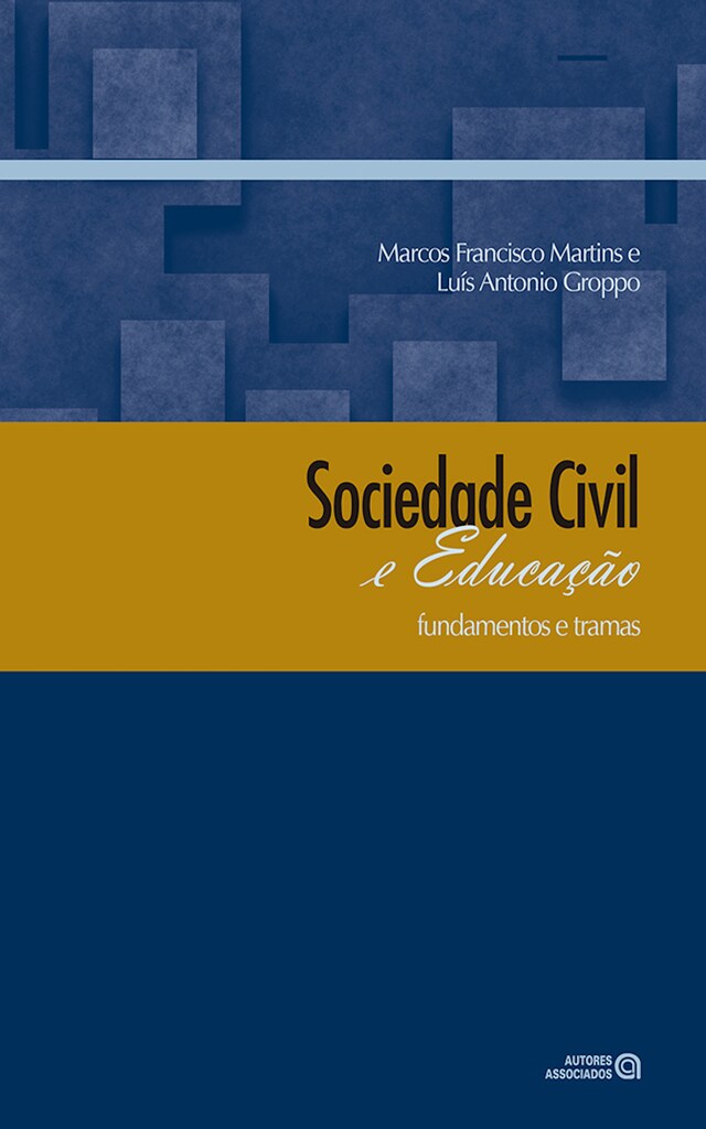 Buchcover für Sociedade civil e educação