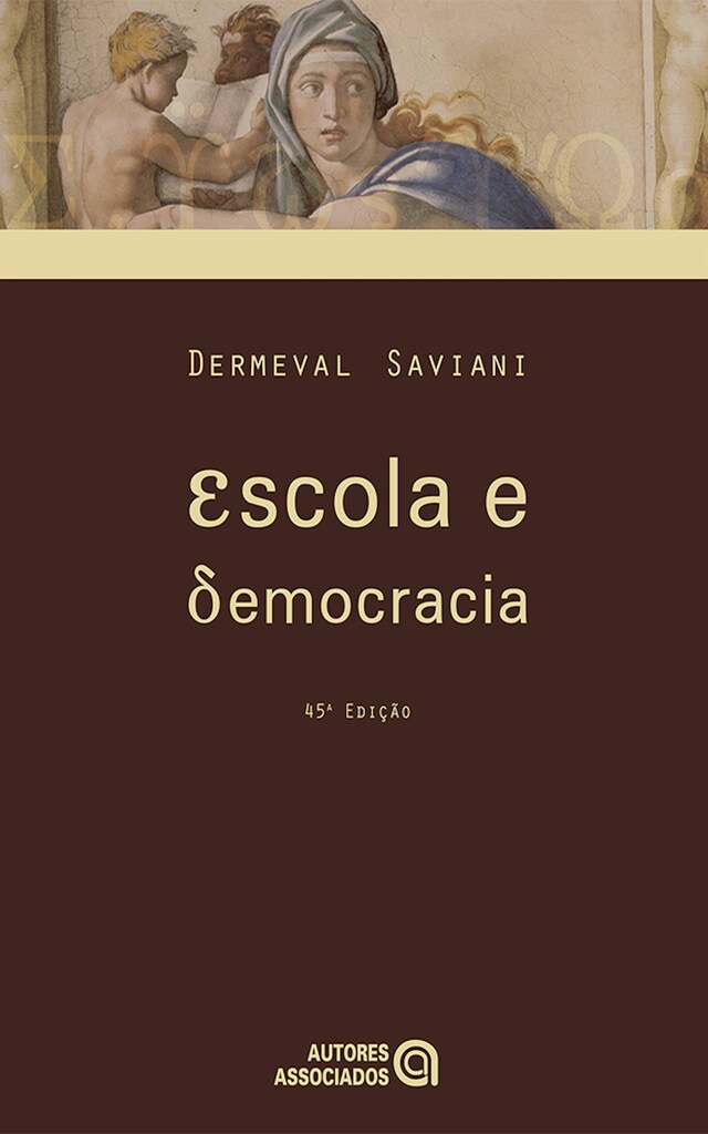 Okładka książki dla Escola e democracia