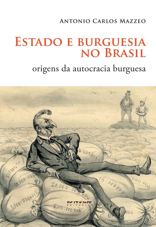 Boekomslag van Estado e burguesia no Brasil