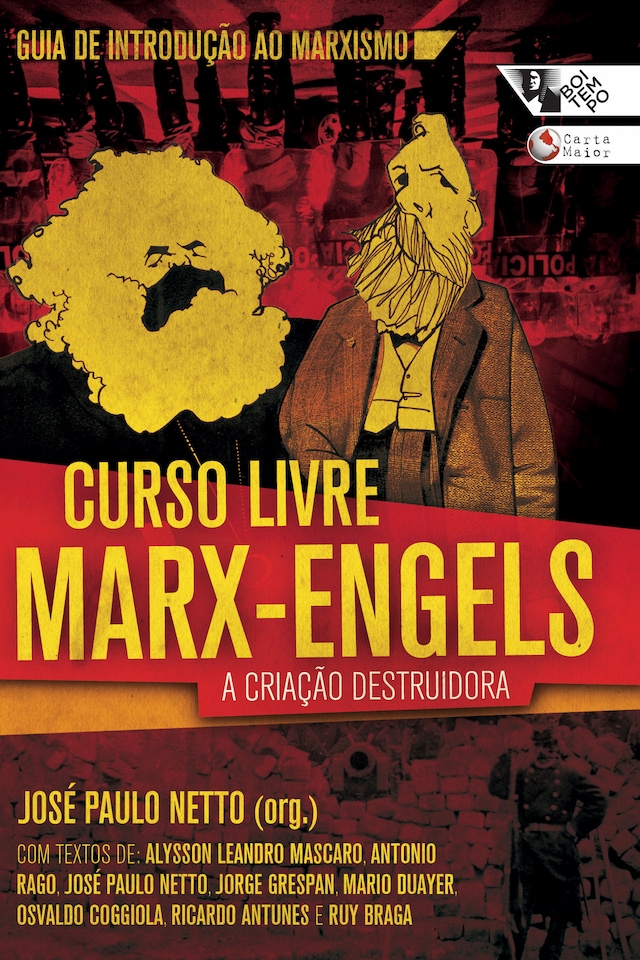 Book cover for Curso livre Marx-Engels