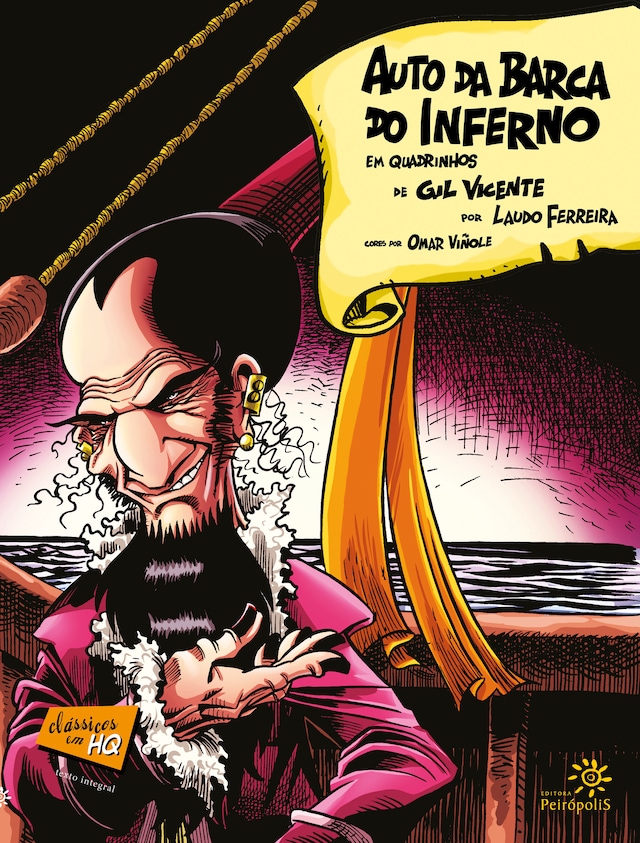 Book cover for Auto da barca do inferno em quadrinhos