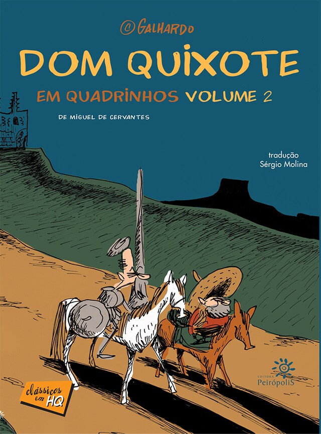 Boekomslag van Dom Quixote em quadrinhos - volume 2