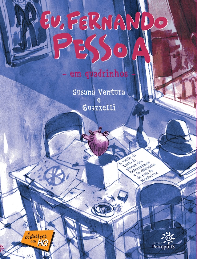 Okładka książki dla Eu, Fernando Pessoa em quadrinhos