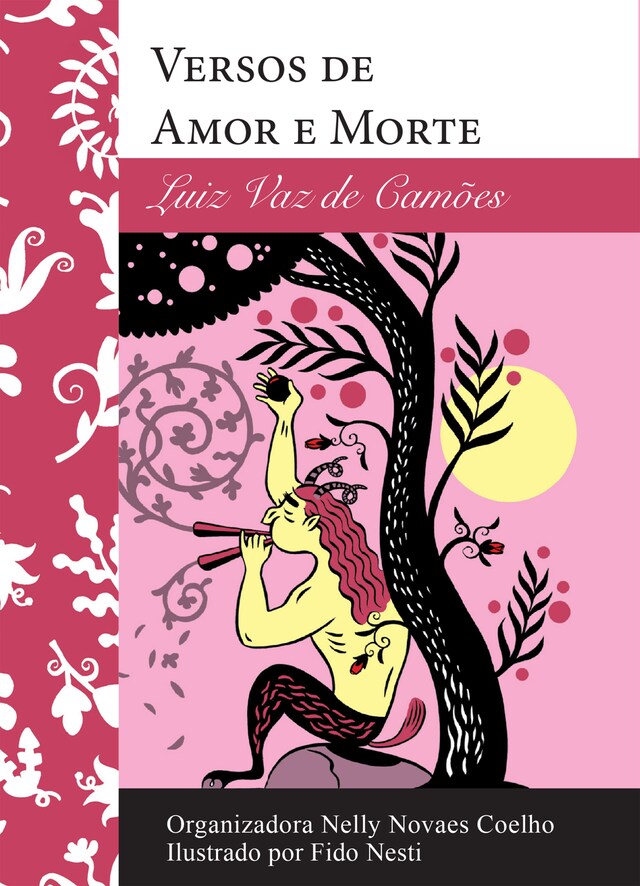 Book cover for Versos de amor e morte