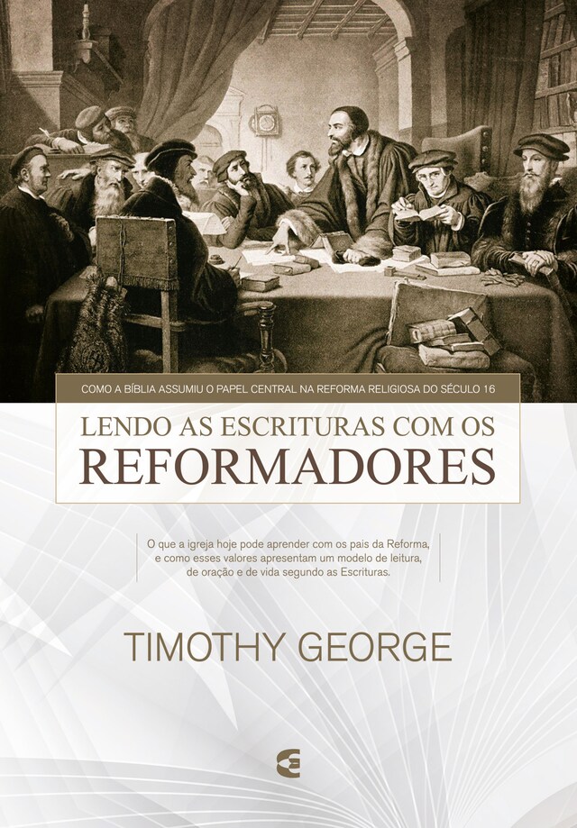 Book cover for Lendo a Escritura com os reformadores