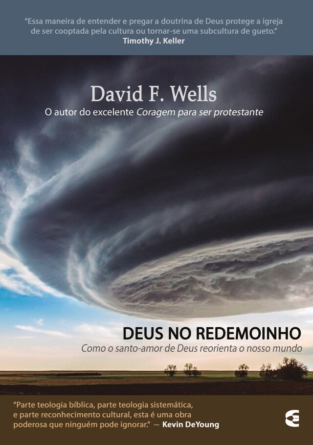 Portada de libro para Deus no redemoinho