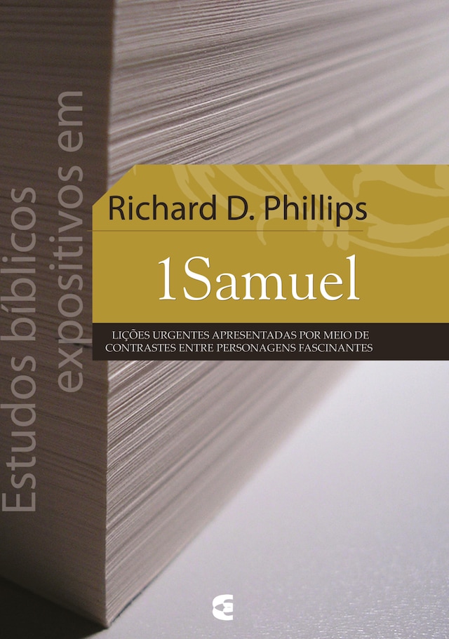 Book cover for Estudos bíblicos expositivos em 1Samuel