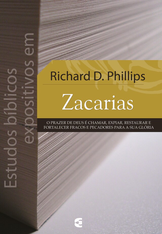 Book cover for Estudos bíblicos expositivos em Zacarias