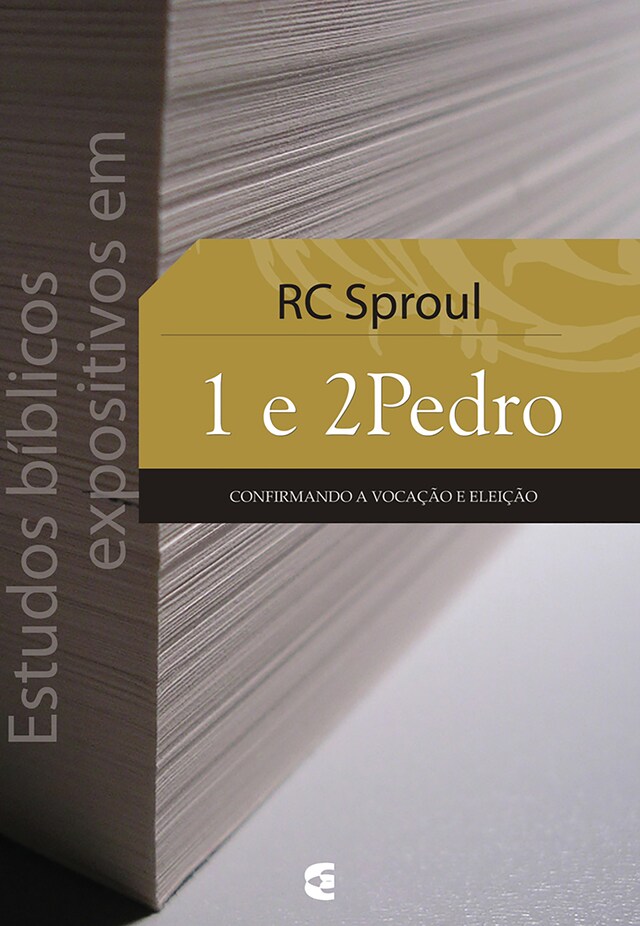 Boekomslag van Estudos bíblicos expositivos em 1 e 2Pedro