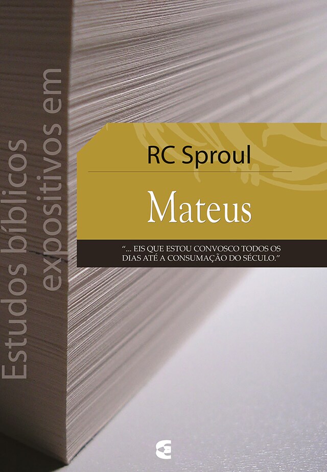 Boekomslag van Estudos bíblicos expositivos em Mateus
