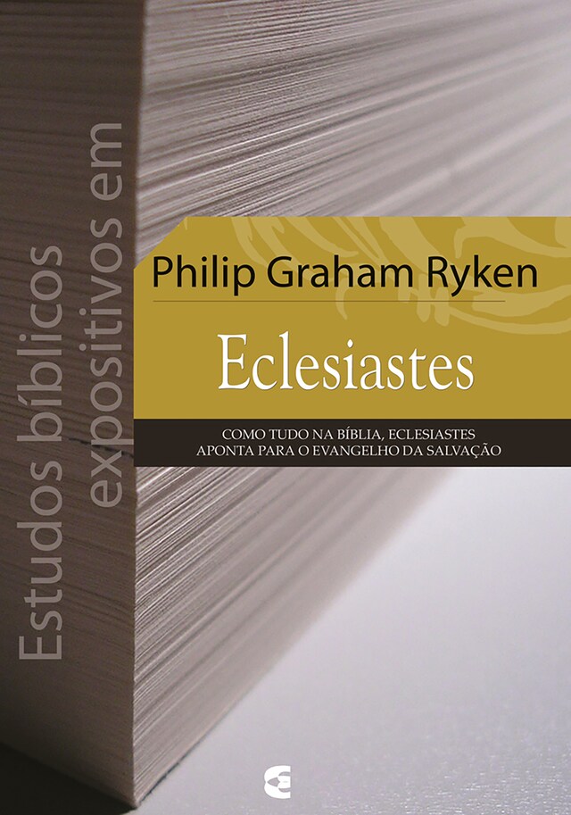 Book cover for Estudos bíblicos expositivos em Eclesiastes