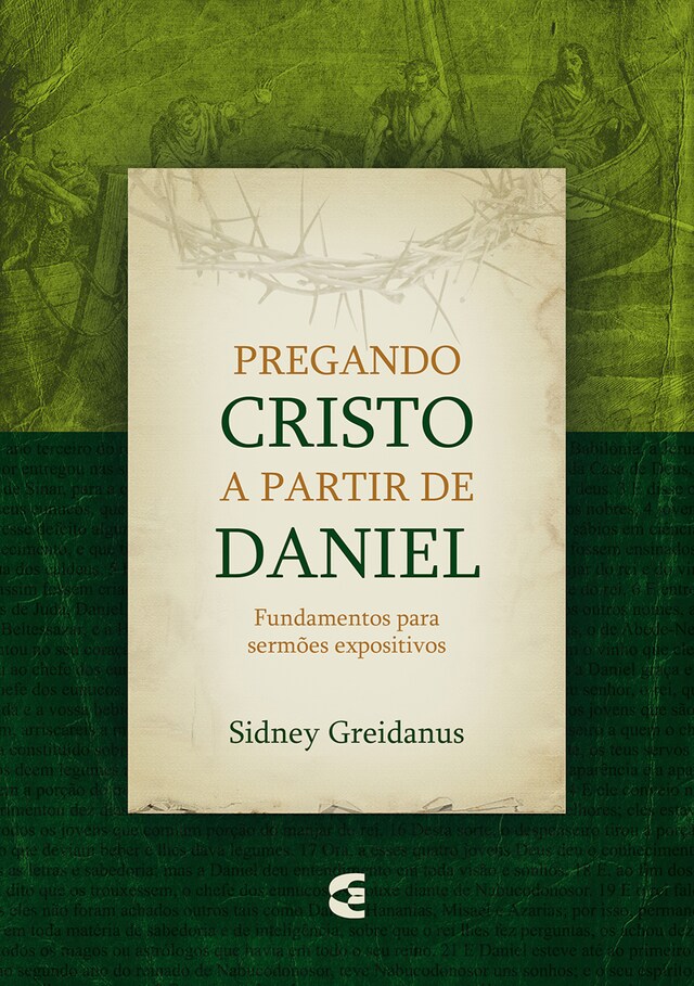 Portada de libro para Pregando Cristo a partir de Daniel