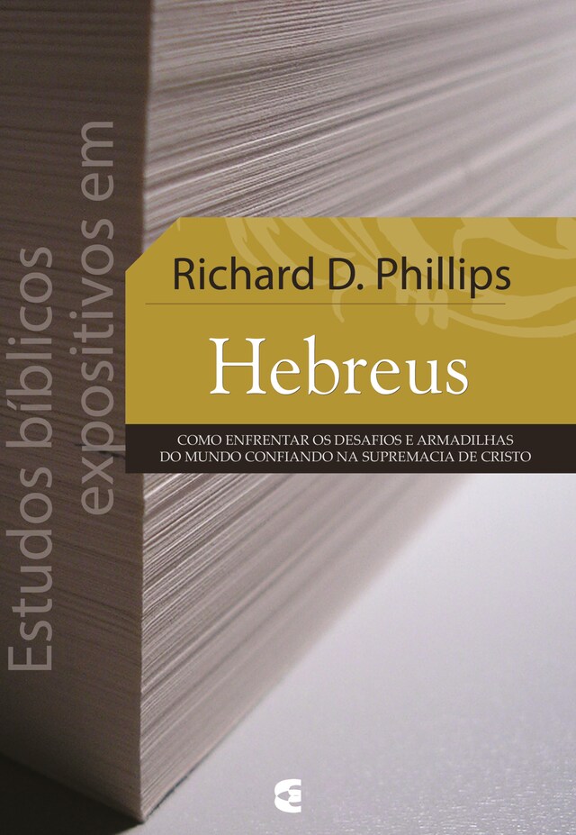 Book cover for Estudos bíblicos expositivos em Hebreus