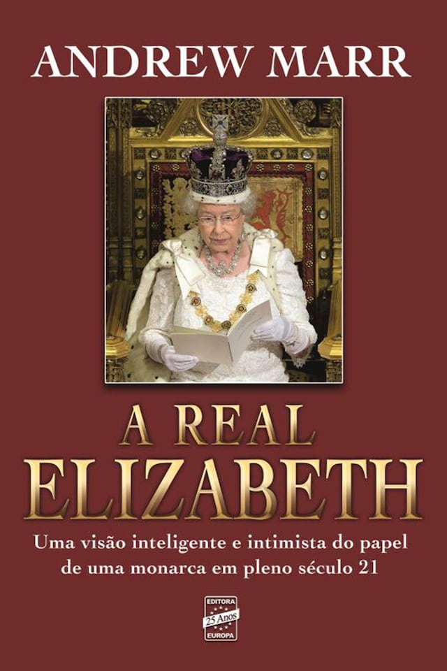 Book cover for A real Elizabeth