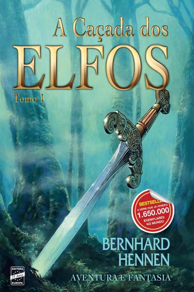 Book cover for A caçada dos elfos