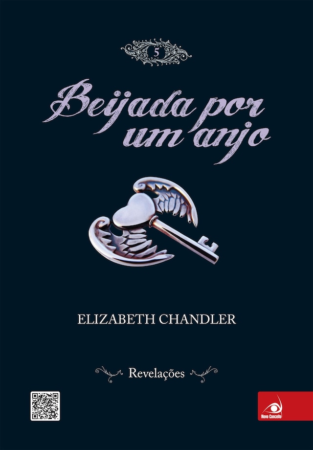 Book cover for Beijada por um anjo 5 - revelações