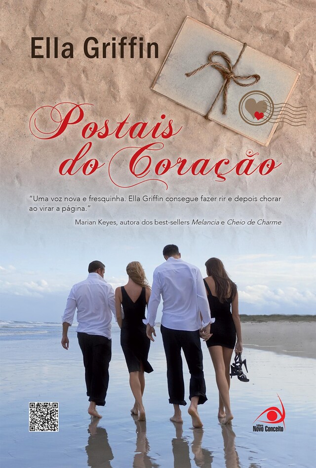 Copertina del libro per Postais do coração