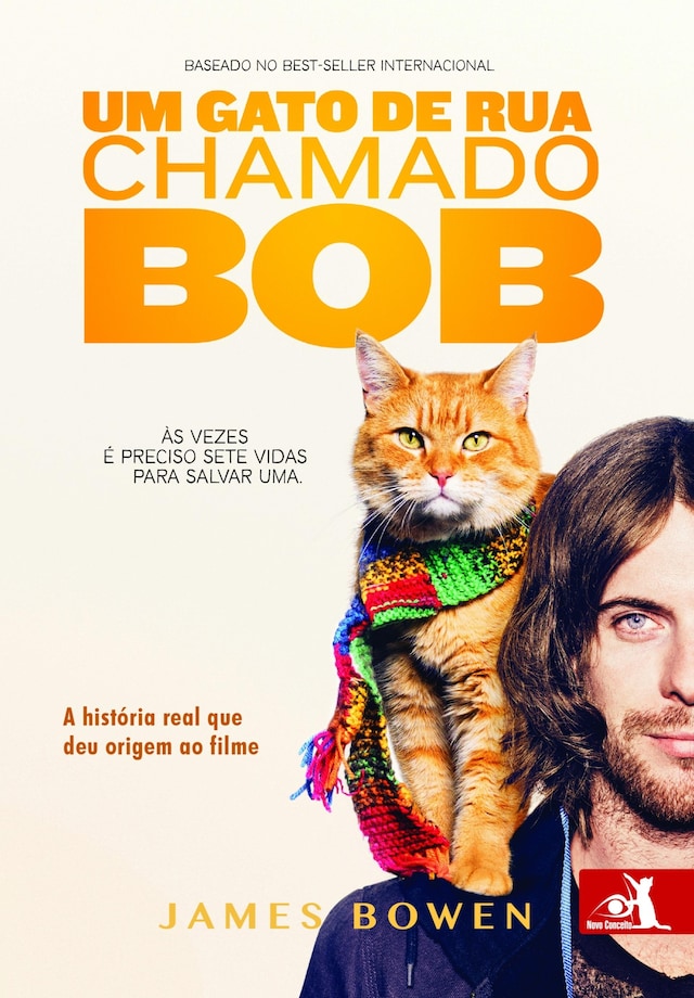 Kirjankansi teokselle Um gato de rua chamado Bob