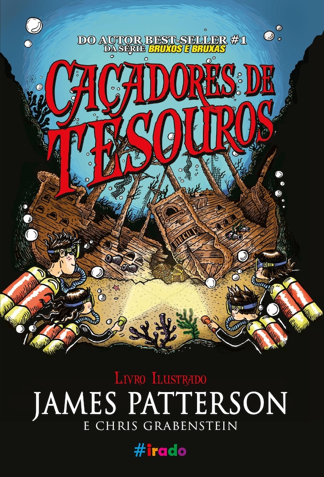 Okładka książki dla Caçadores de tesouros