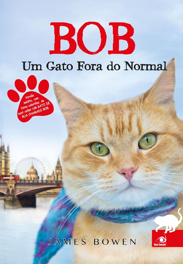 Okładka książki dla Bob, um gato fora do normal