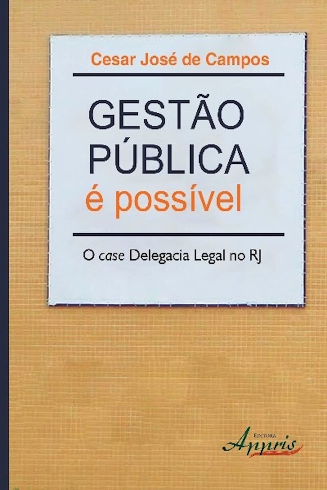 Couverture de livre pour Gestão pública é possível