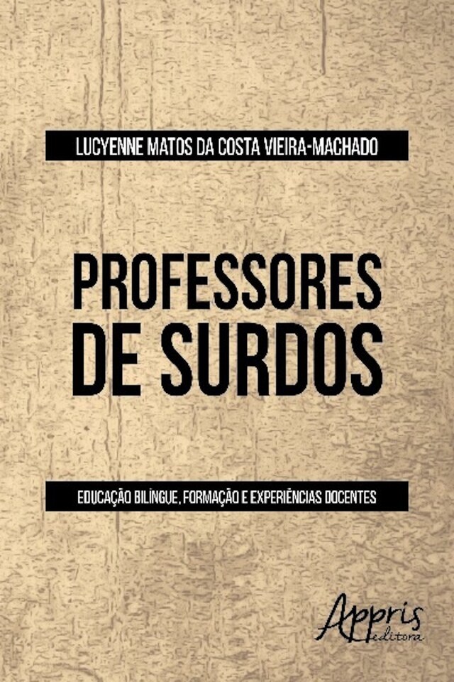 Couverture de livre pour Professores de surdos