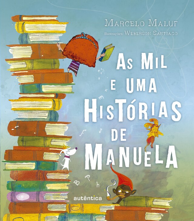 Bogomslag for As mil e uma histórias de Manuela