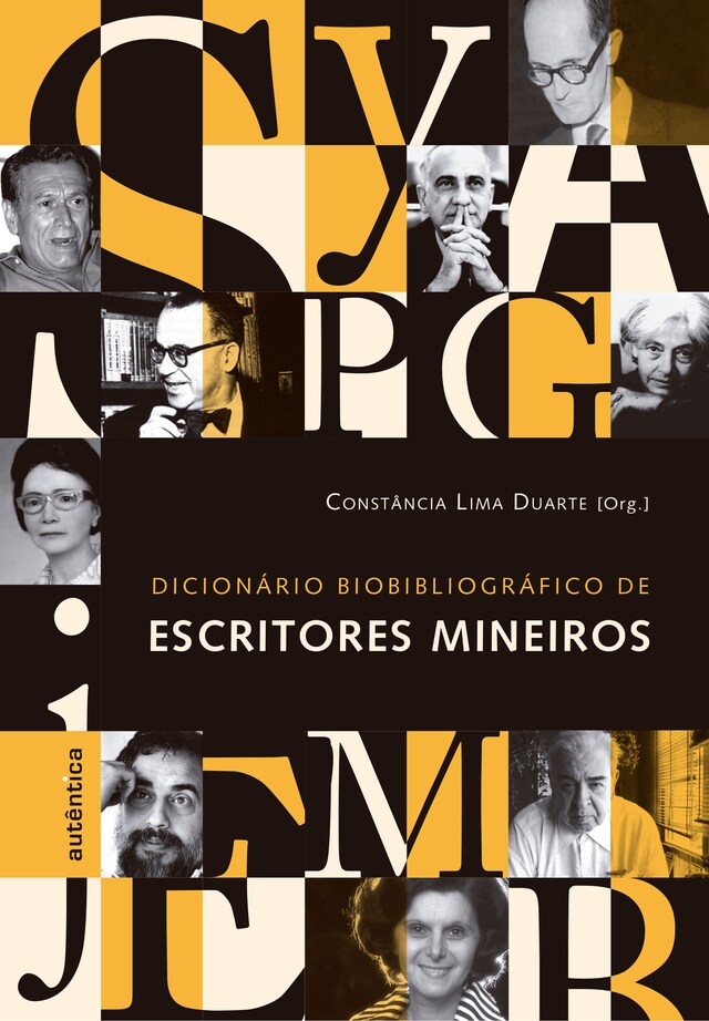 Book cover for Dicionário biobibliográfico de escritores mineiros