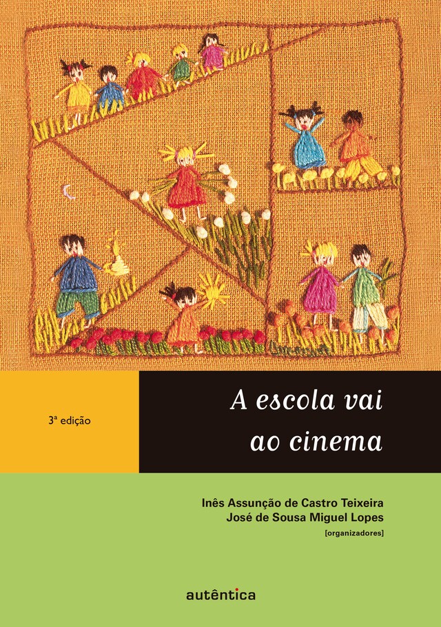 Boekomslag van A escola vai ao cinema