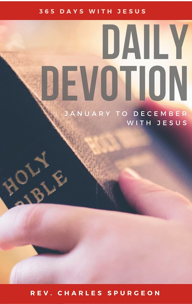 Book cover for Daily Devotion - 365 Days With Jesus