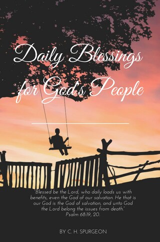 Daily Blessings for God's peoples bookCoverFor