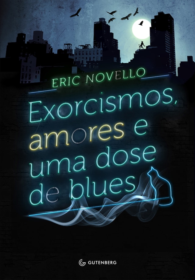Kirjankansi teokselle Exorcismos, amores e uma dose de blues