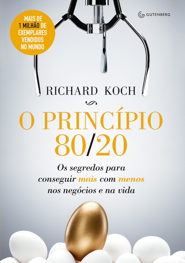 Book cover for O princípio 80/20