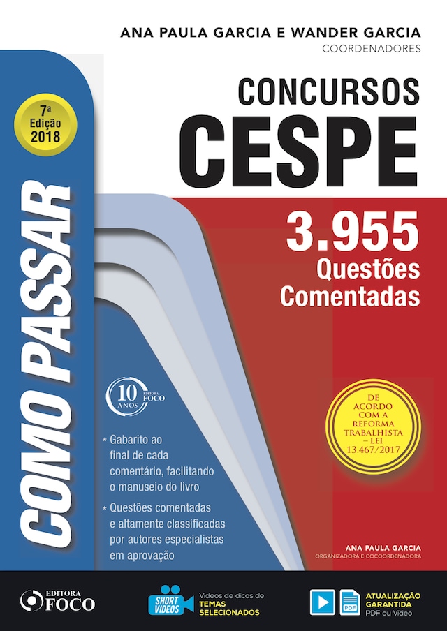 Boekomslag van Como passar em concursos CESPE