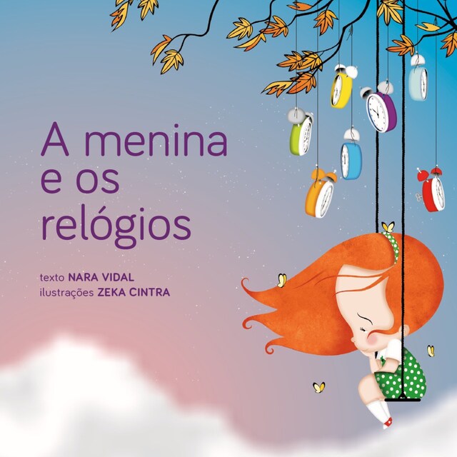 Buchcover für A Menina e os Relógios