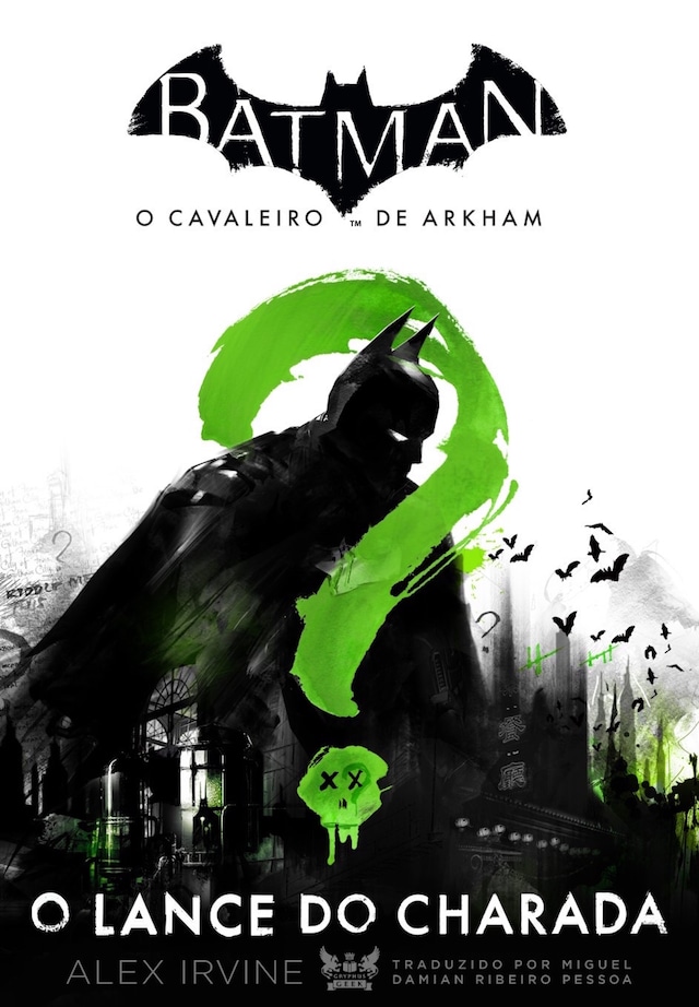 Book cover for Batman - o cavaleiro de Arkham