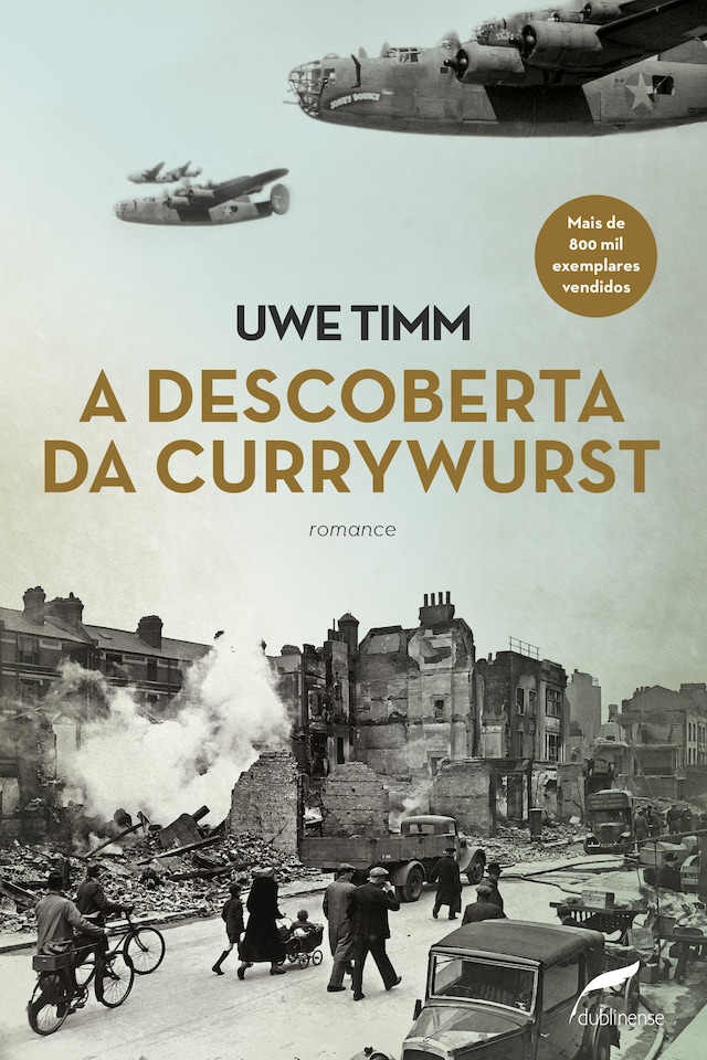 Book cover for A descoberta da currywurst