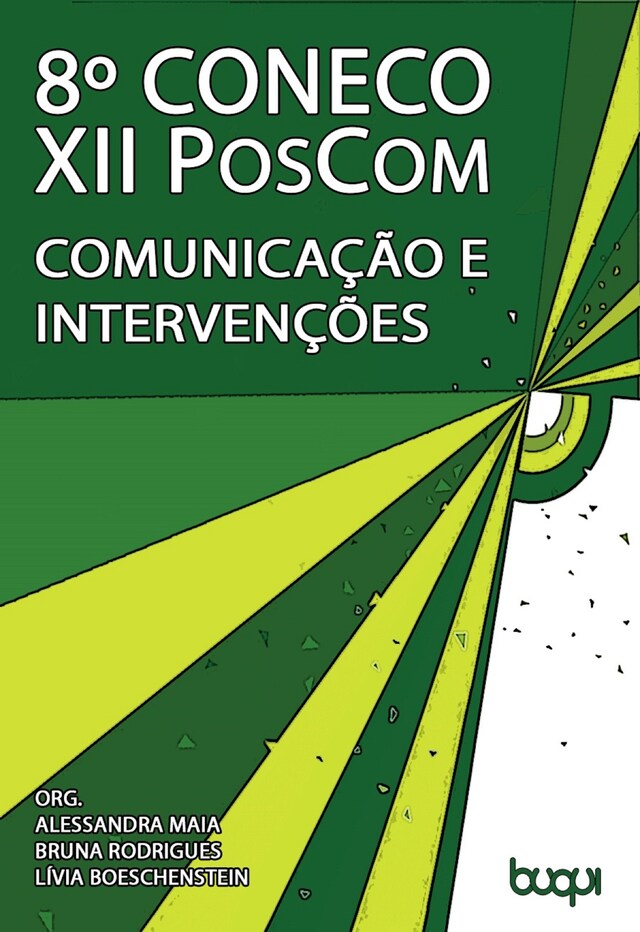 Buchcover für 8º Coneco: comunicação e intervenções