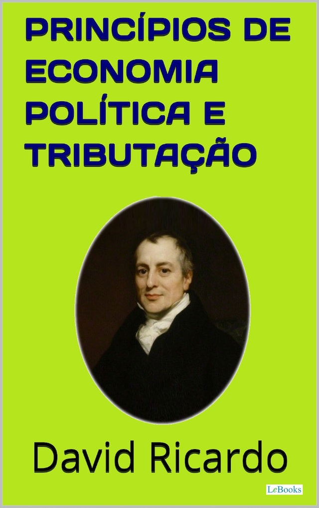 Book cover for Princípios de Economia Política e Tributação