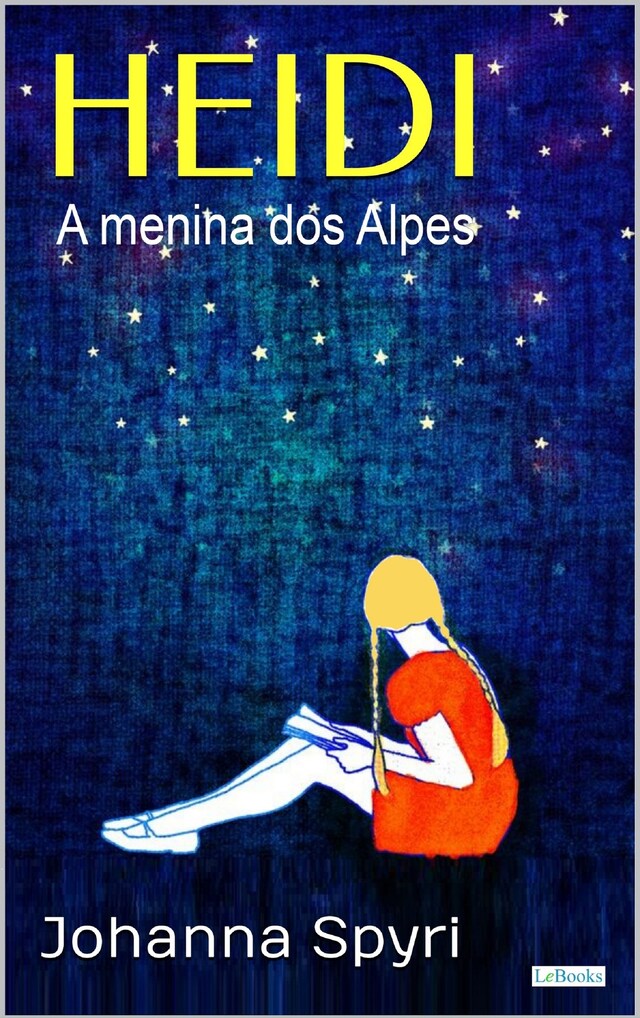 Buchcover für HEIDI A menina dos Alpes - Livro ilustrado 1