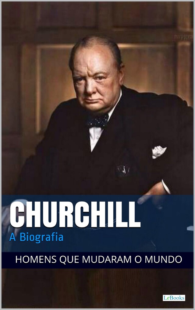 Book cover for Winston Churchill: A Biografia