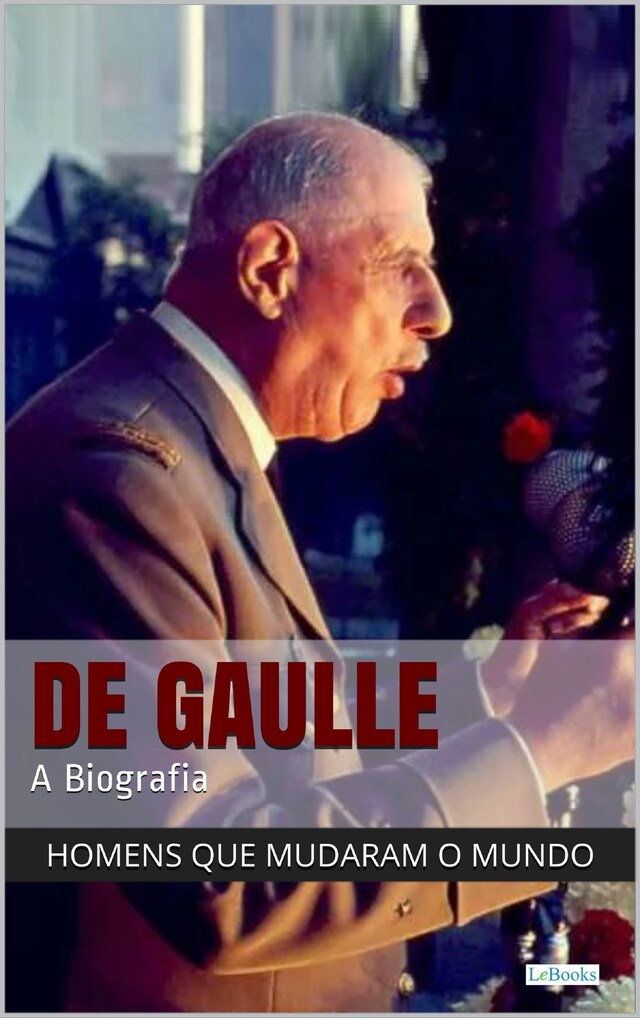 Kirjankansi teokselle Charles De Gaulle